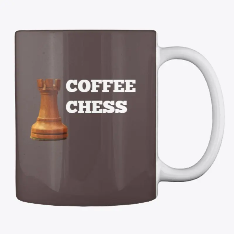 Coffee Chess Rook Cup